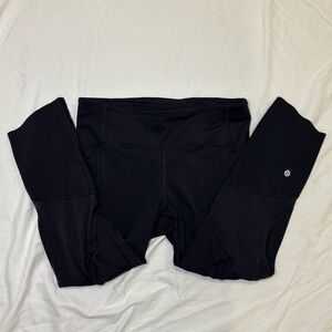 Lululemon Athletica Black Legging Capris